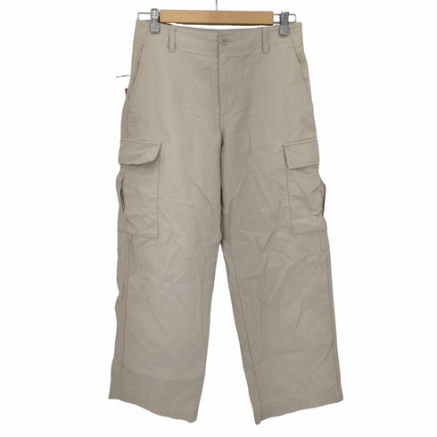 ユニクロ UNIQLO ワイドストレートカーゴパンツ レディース import:M