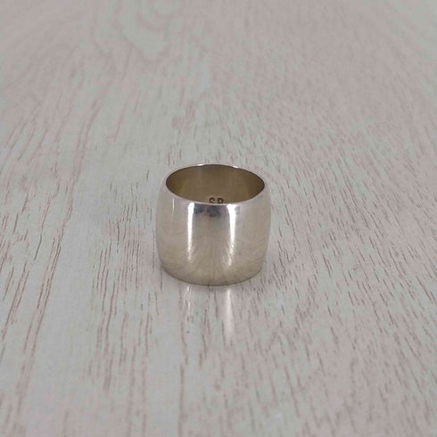 ソフィーブハイ SOPHIE BUHAI 925刻印 Wide Cigar Band Ring レディース 14号