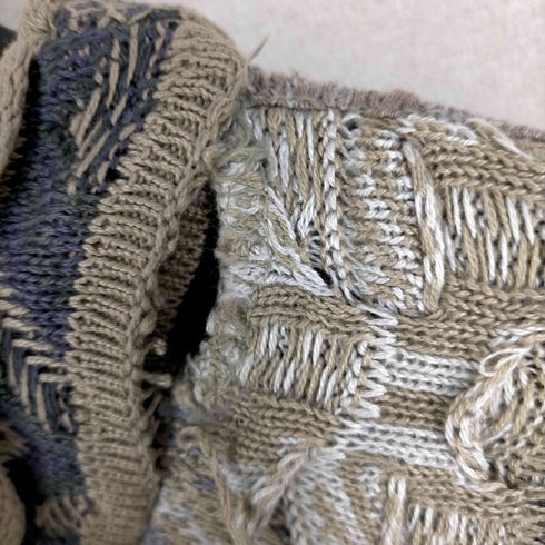 クージー COOGI オーストラリア製 クルーネック 3Dニット メンズ JPN:L