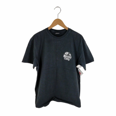 ステューシー Stussy 8 BALL CORP. TEE 8ボール プリントクルーネックTシャツ メンズ JPN:M