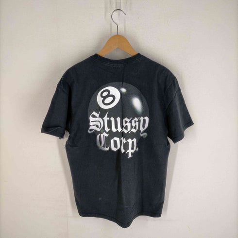 ステューシー Stussy 8 BALL CORP. TEE 8ボール プリントクルーネックTシャツ メンズ JPN:M