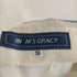 エムズグレイシー MS GRACY シアーボーダースカート プリーツ フレア 膝丈 花柄 レディース JPN:38