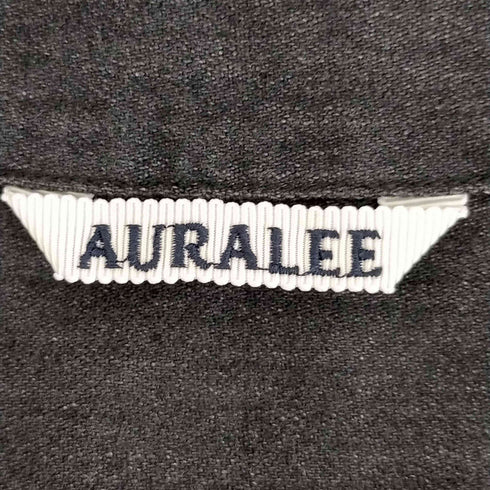 オーラリー AURALEE 24SS SELVEDGE SUPER LIGHT DENIM HALF SLEEVED SHIRT メンズ JPN:5