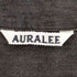 オーラリー AURALEE 24SS SELVEDGE SUPER LIGHT DENIM HALF SLEEVED SHIRT メンズ JPN:5