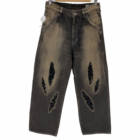 ENCOMING SLASHED DENIM TROUSER メンズ 30
