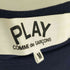 プレイコムデギャルソン PLAY COMME des GARCONS AD2023/4 ダブル ハートワッペン Tシャツ メンズ JPN:M