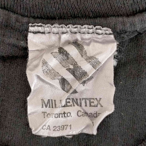 MILLENITEX 80s~90s カナダ製 シングルステッチ プリントTシャツ メンズ JPN:L