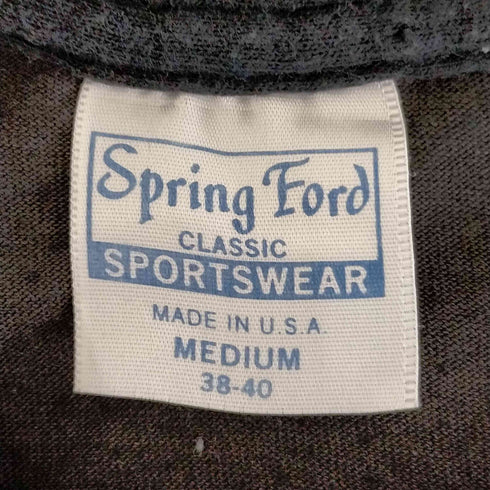 スプリングフォールドクラシック Spring Ford CLASSIC 80s USA製 シングルステッチ THE NORTH AMERICAN TOUR 1989コピーライト メンズ JPN:M