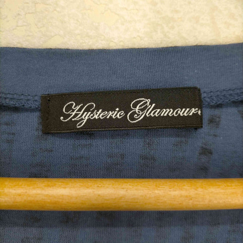 ヒステリックグラマー HYSTERIC GLAMOUR ジオメトリック S/S カットソー レディース FREE
