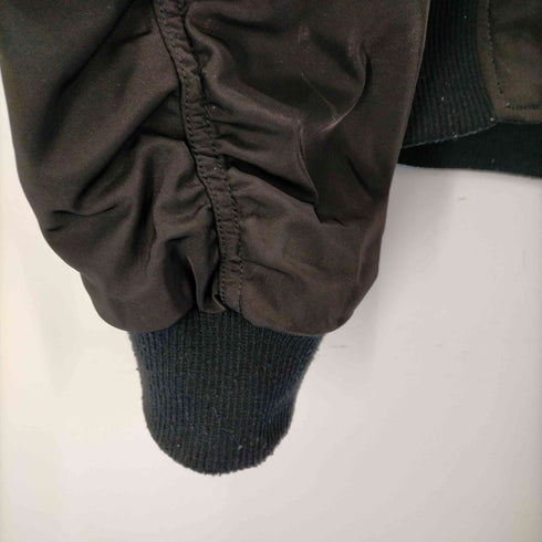 ザラ ZARA バックプリントジップアップブルゾン メンズ JPN:L