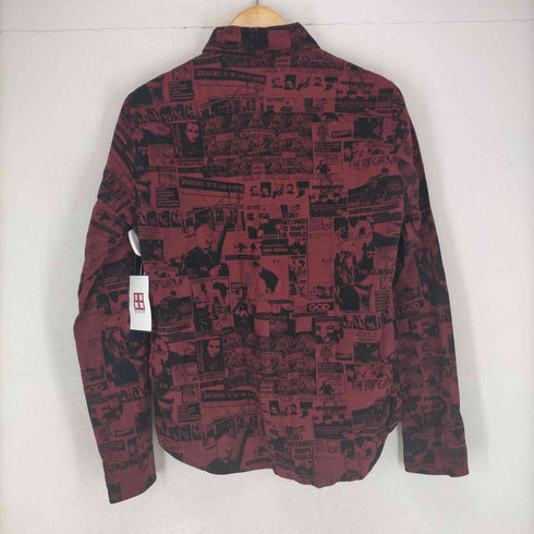 ヒステリックグラマー HYSTERIC GLAMOUR we are all prostitutes 総柄シャツ メンズ JPN:M