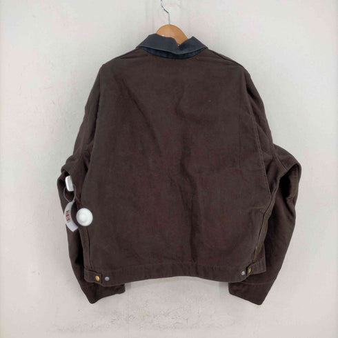 カーハート Carhartt 企業刺繍 裏地チェックブランケット デトロイトジャケット デッドストック メンズ import:XL