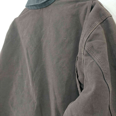 カーハート Carhartt 企業刺繍 裏地チェックブランケット デトロイトジャケット デッドストック メンズ import:XL