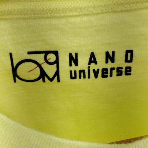 ナノユニバース nano universe タックボーダーポケットTシャツ メンズ JPN:L