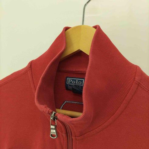 ポロバイラルフローレン Polo by RALPH LAUREN 星条旗 ビッグポニー 刺繍 ジップアップ スタンドカラー ジャケット メンズ import:L