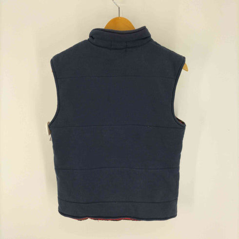 ポロバイラルフローレン Polo by RALPH LAUREN 90S-00S CUSTOM FIT 裏地チェック ポニー刺繍 コットン ベスト メンズ import:S