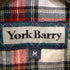 YORK BARRY チェック BDシャツ メンズ JPN:M
