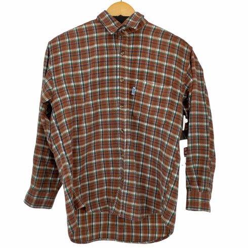 ペプシコーラ PEPSI COLA マルチチェック L/S ネルシャツ メンズ JPN:M