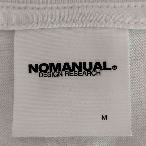 ノーマニュアル NOMANUAL ロゴロングスリーブカットソー メンズ JPN:M