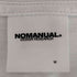 ノーマニュアル NOMANUAL ロゴロングスリーブカットソー メンズ JPN:M