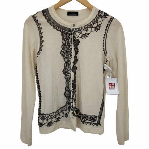 トリココムデギャルソン tricot COMME des GARCONS 総柄プリントカーディガン レディース