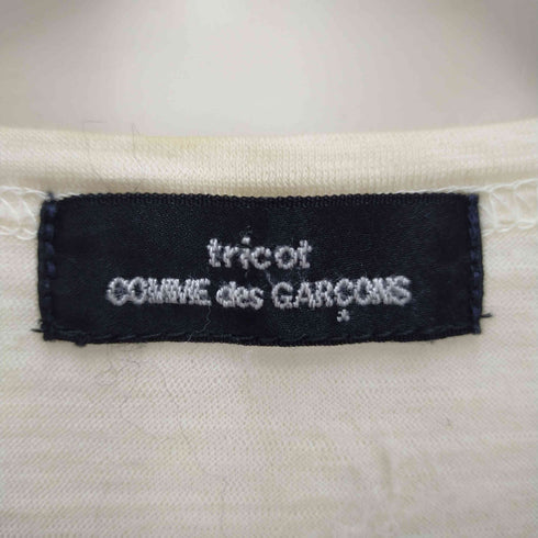 トリココムデギャルソン tricot COMME des GARCONS 総柄プリントカーディガン レディース