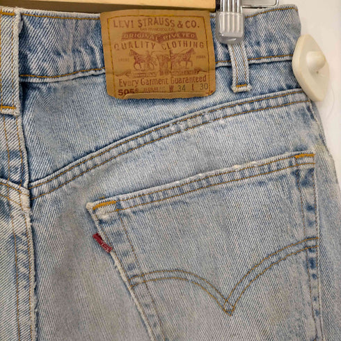 リーバイス Levis 90S USA製 505 ジップフライデニムパンツ ボタン裏918 98年製 メンズ 34×30