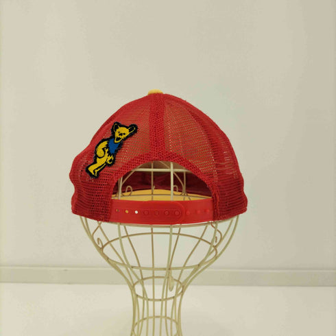 グレイトフルデッド GRATEFUL DEAD ©2009 デッドスカル デットダンシング ロゴ刺繍 メッシュキャップ メンズ