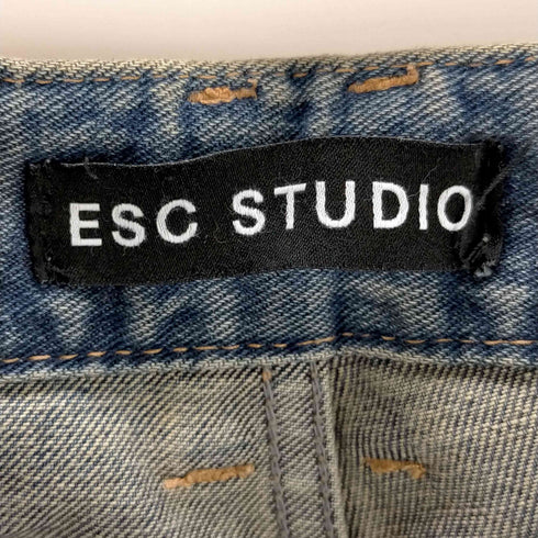 イーエスシーステュディオ ESC STUDIO USED ダメージ加工 フレアデニムパンツ メンズ JPN:2
