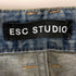 イーエスシーステュディオ ESC STUDIO USED ダメージ加工 フレアデニムパンツ メンズ JPN:2