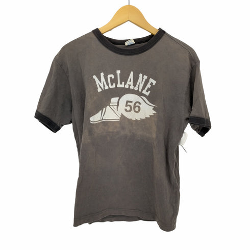チャンピオン Champion McLANE プリント リンガーTシャツ メンズ import:M