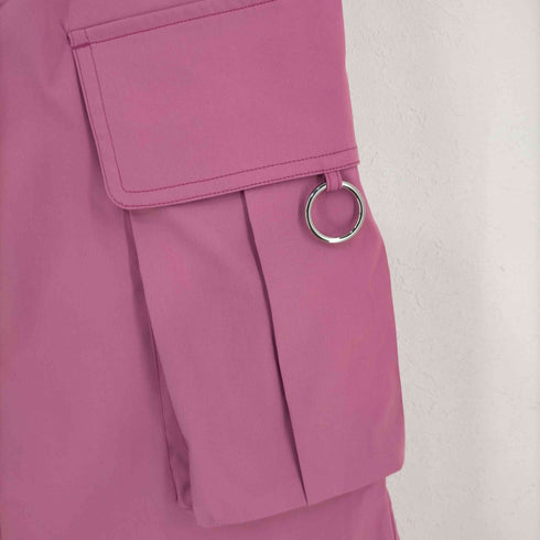 メゾンスペシャル MAISON SPECIAL 23SS Cargo Flare Skirt - PNK レディース JPN:36