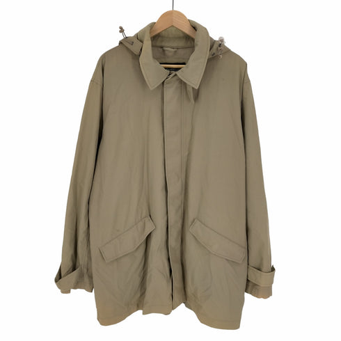エディーバウアー Eddie Bauer 00S 緑タグ 比翼 ライナー付き ナイロン モッズ コート メンズ import:XL