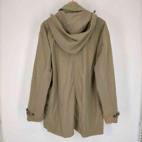 エディーバウアー Eddie Bauer 00S 緑タグ 比翼 ライナー付き ナイロン モッズ コート メンズ import:XL