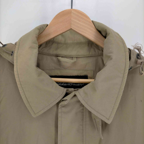 エディーバウアー Eddie Bauer 00S 緑タグ 比翼 ライナー付き ナイロン モッズ コート メンズ import:XL