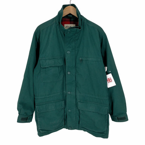 エディーバウアー Eddie Bauer 90S 裏地ブランケット 白タグ ハンティング ジャケット メンズ import:S