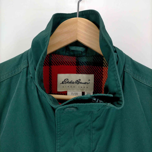 エディーバウアー Eddie Bauer 90S 裏地ブランケット 白タグ ハンティング ジャケット メンズ import:S