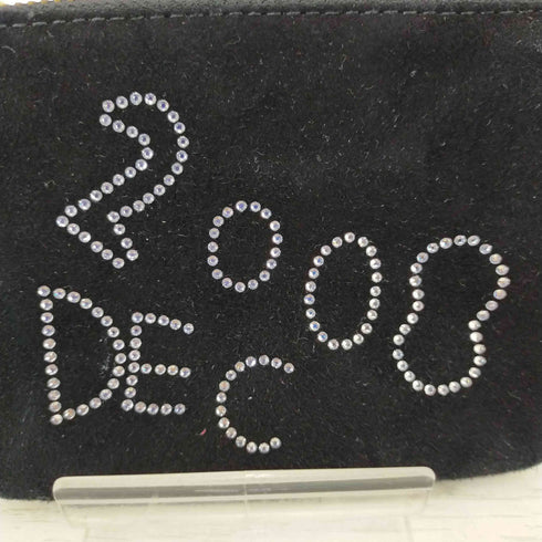 コムデギャルソン COMME des GARCONS ラインスートーンデザインポーチ レディース