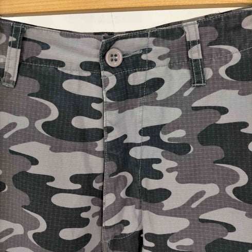 ステューシー Stussy 90S 紺タグ リップストップ ブラック ウッドランドカモ BDU カーゴ パンツ メンズ 32