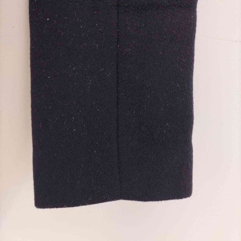 ユナイテッドアローズグリーンレーベルリラクシング UNITED ARROWS green label relaxing CS W/N N/ ラペルコート ノーカラー アウター ロング 総裏地 レディース 38