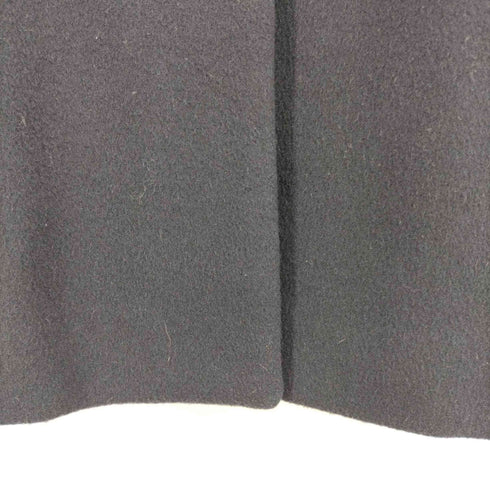 ユナイテッドアローズグリーンレーベルリラクシング UNITED ARROWS green label relaxing CS W/N N/ ラペルコート ノーカラー アウター ロング 総裏地 レディース 38