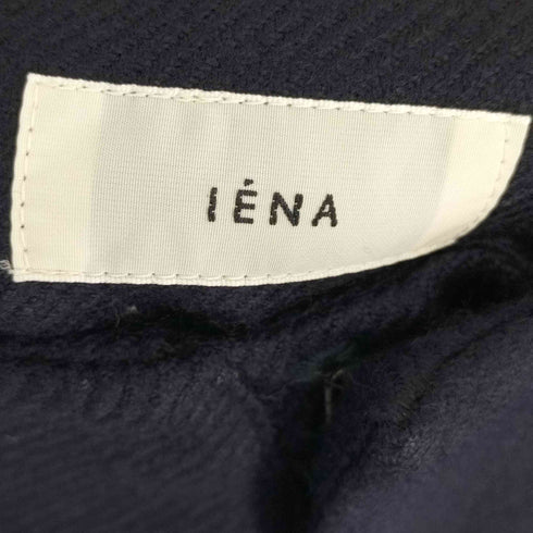 イエナ IENA パッチポケットウールパンツ ワイド ストレート ジッパーフライ レディース 36