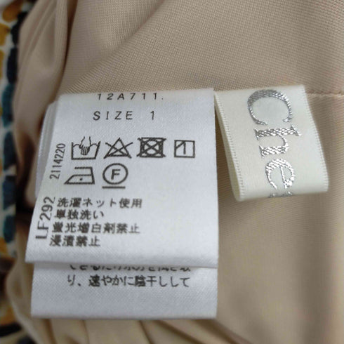 チェスティ Chesty ウール混 フワラープリントスカート レディース JPN:1