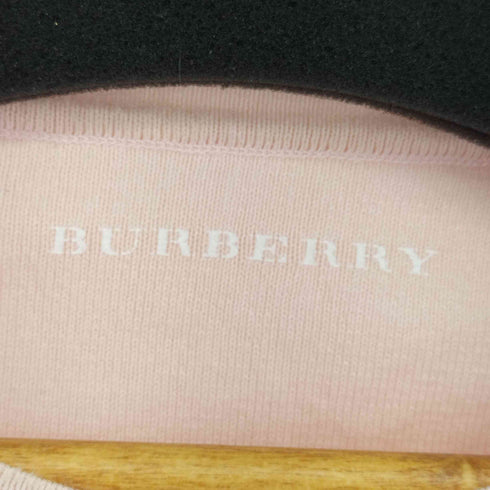 バーバリー BURBERRY リブニット カットソー ラウンドネック 長袖 プルオーバー レディース 2