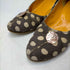 アンリークイール HENRY CUIR シェルチャーム ドット パンプス レディース EUR:37