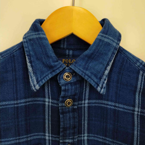 ポロラルフローレン POLO RALPH LAUREN RELAXED FIT ロングスリーブチェックシャツ メンズ import:XS
