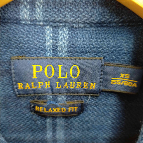 ポロラルフローレン POLO RALPH LAUREN RELAXED FIT ロングスリーブチェックシャツ メンズ import:XS