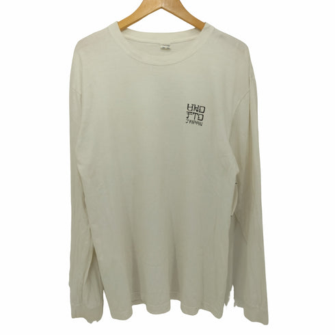アンディフィーテッド UNDEFEATED バックプリント クルーネック ロングスリーブTシャツ メンズ JPN:L