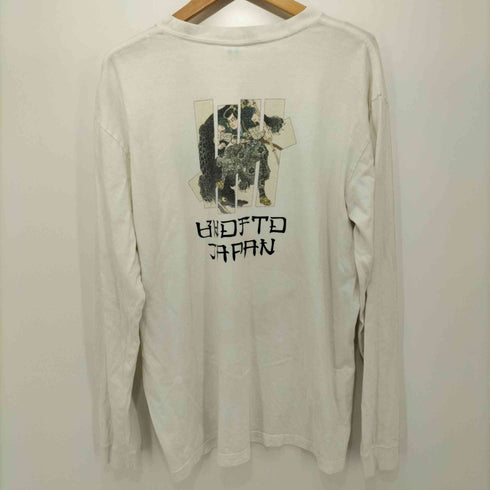 アンディフィーテッド UNDEFEATED バックプリント クルーネック ロングスリーブTシャツ メンズ JPN:L
