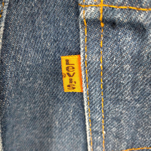 リーバイス Levis 80S 81年製 ボタン裏532 646-0217 オレンジタブ ベルボトム デニム メンズ